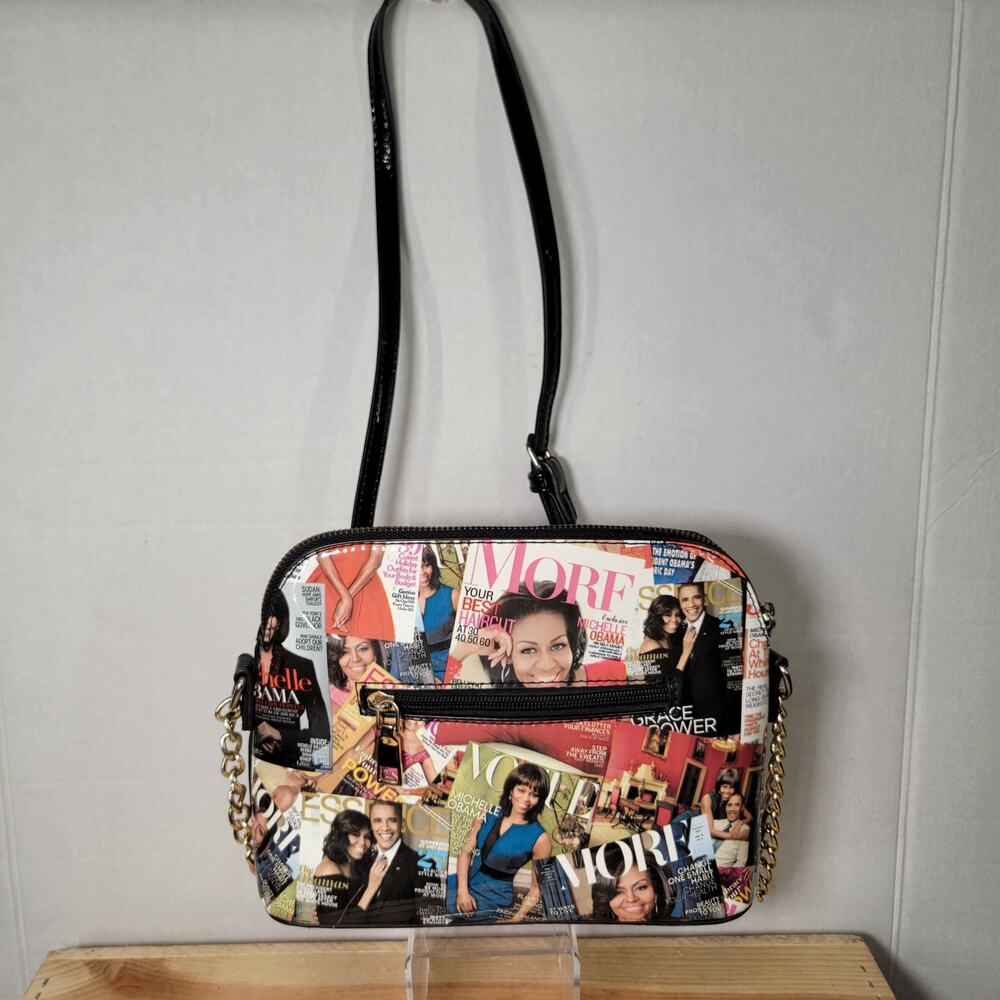 Michelle Obama Magazine Covers Shoulder Purse